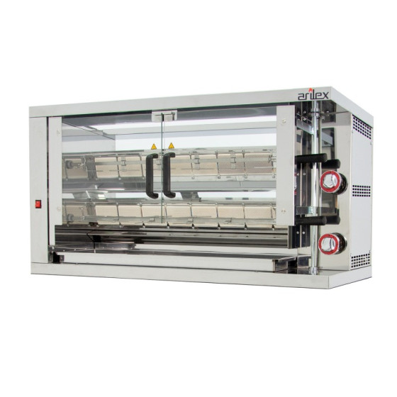 Arilex 2ASG | Asador vertical a gas de 2 espadas