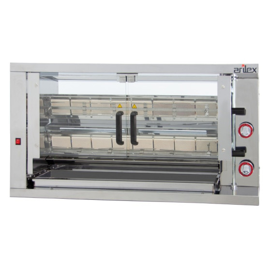 Arilex 2ASG | Asador vertical a gas de 2 espadas