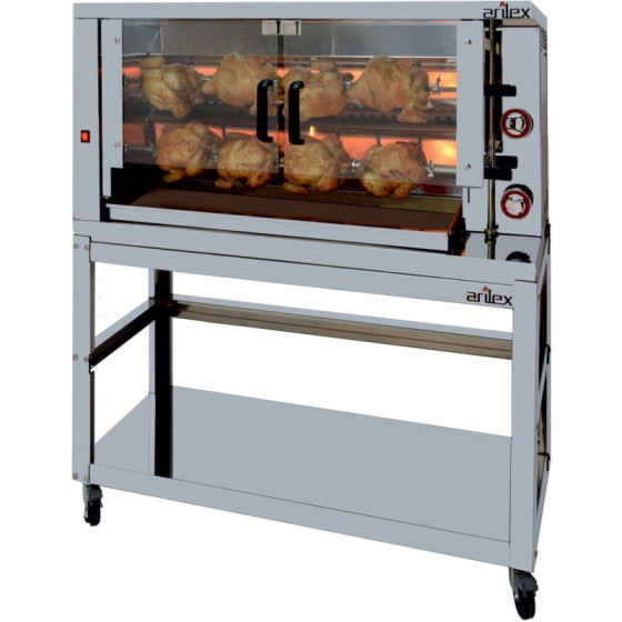 Arilex 2ASG | Asador vertical a gas de 2 espadas
