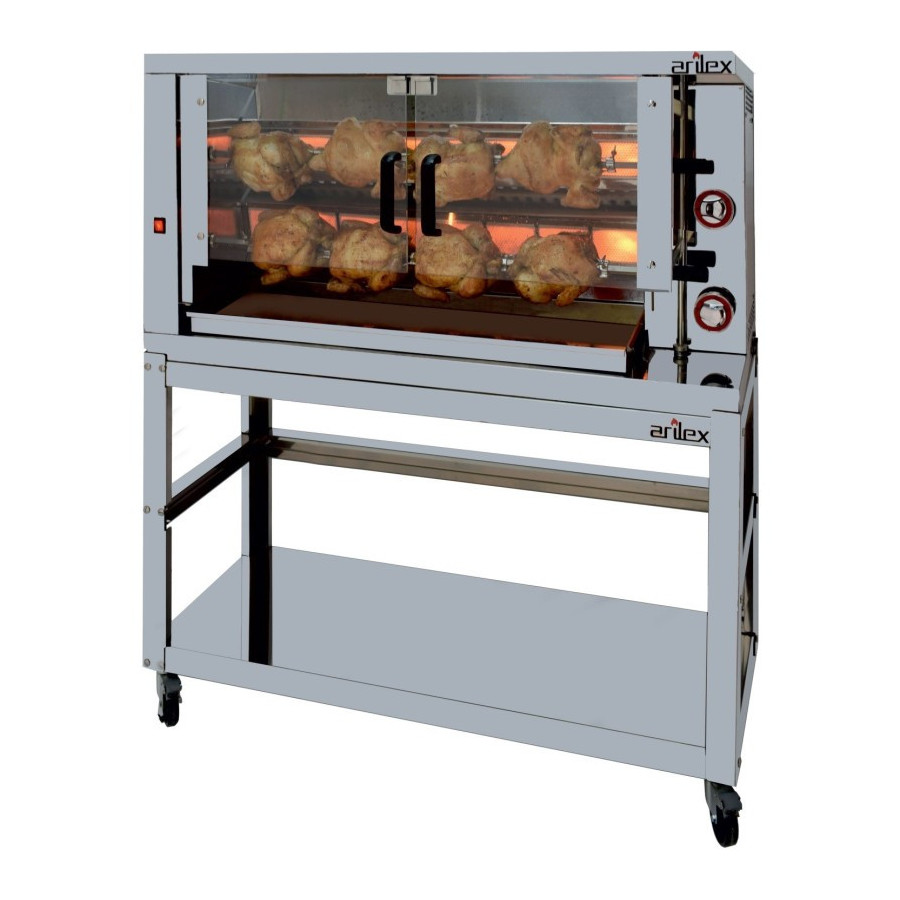 Arilex 2ASG | Asador vertical a gas de 2 espadas