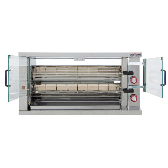 Arilex 2ASG | Asador vertical a gas de 2 espadas