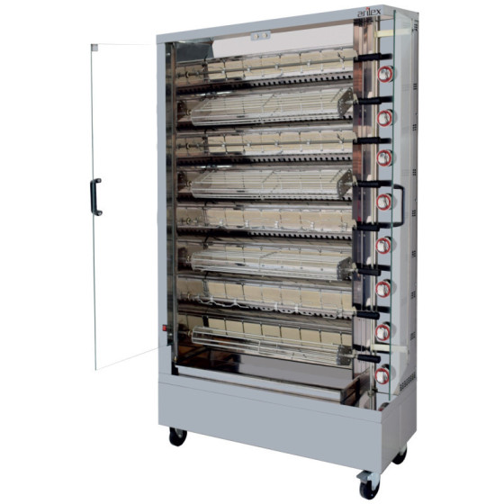 Arilex 8ASGP: asador vertical a gas con peana
