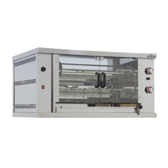 Arilex Asador a gas rotativo planetario 4ASG-RP