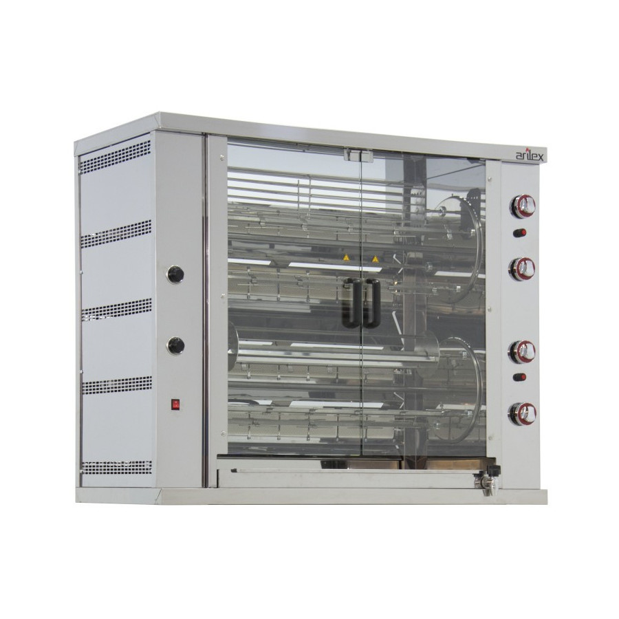 Asador de gas Arilex 8ASG-RP | 8 espadas