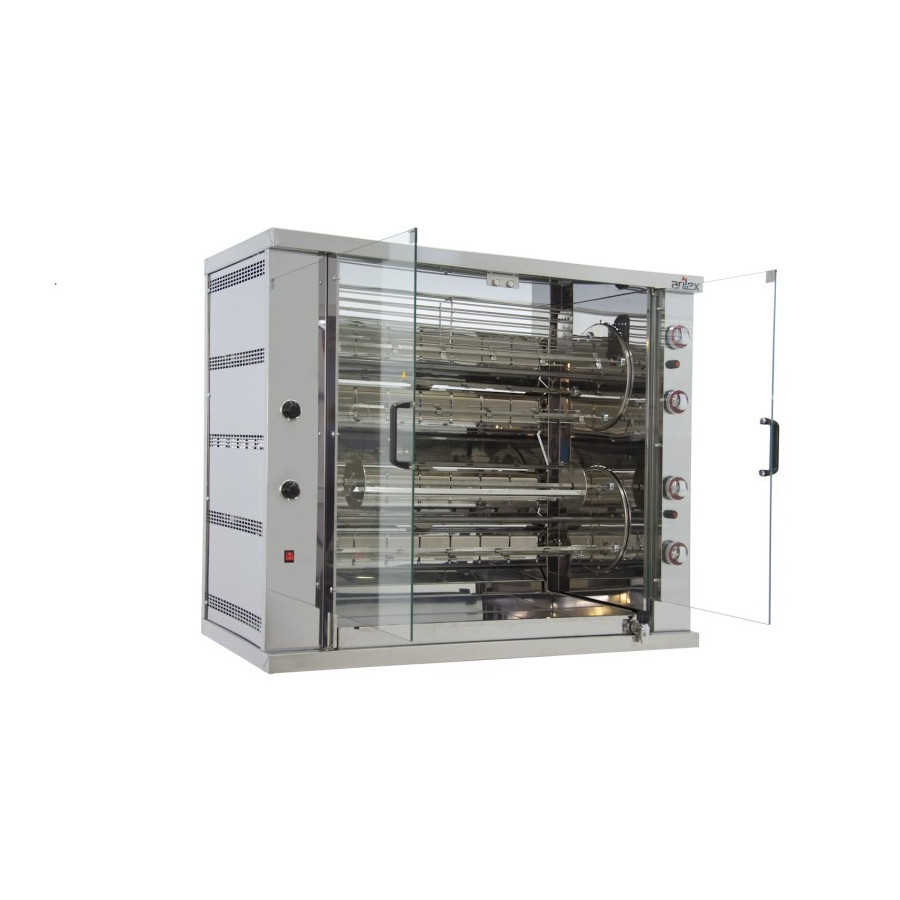 Asador de gas Arilex 8ASG-RP | 8 espadas