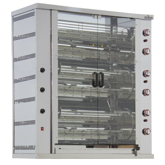 Arilex 12ASG-RP | Asador de gas rotativo planetario