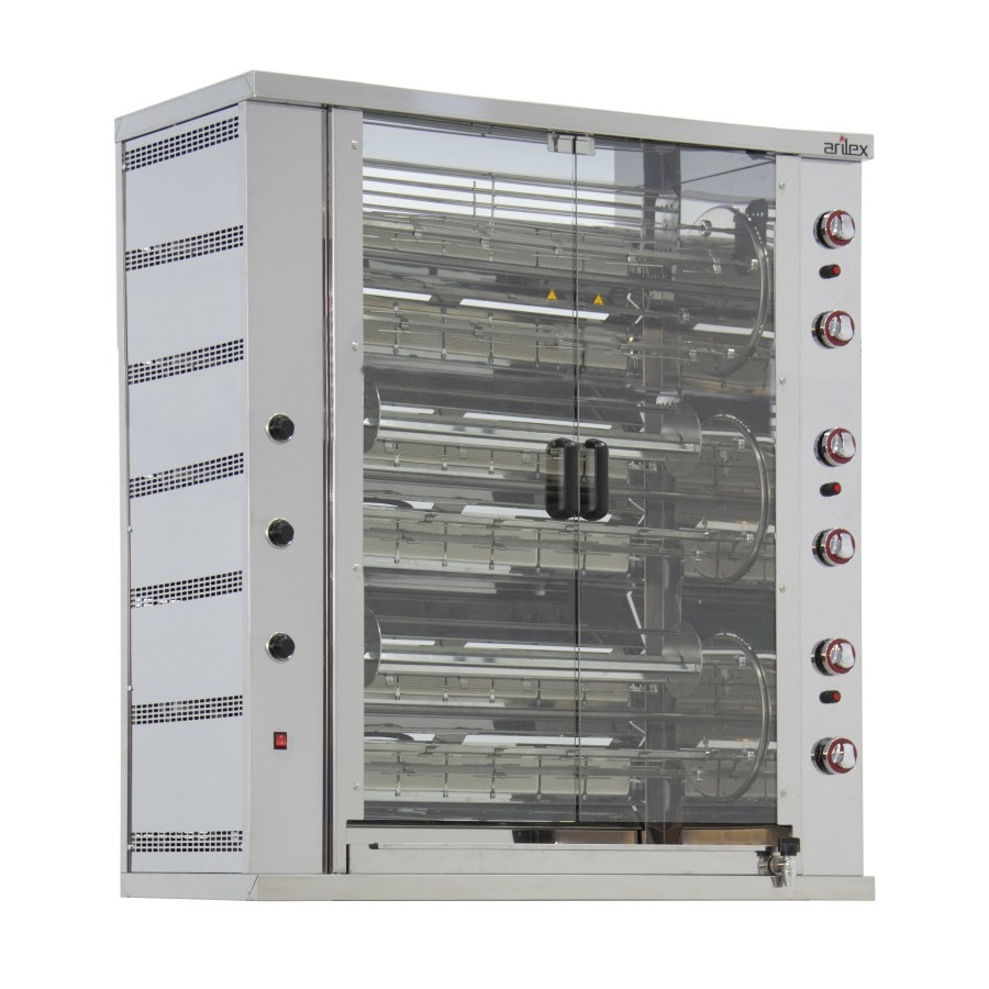 Arilex 12ASG-RP | Asador de gas rotativo planetario