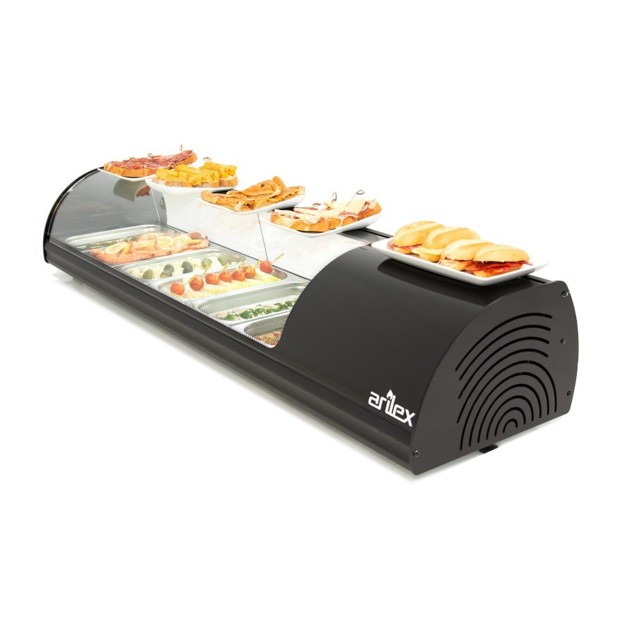 Vitrina refrigerada de tapas Arilex 6VTG-NE