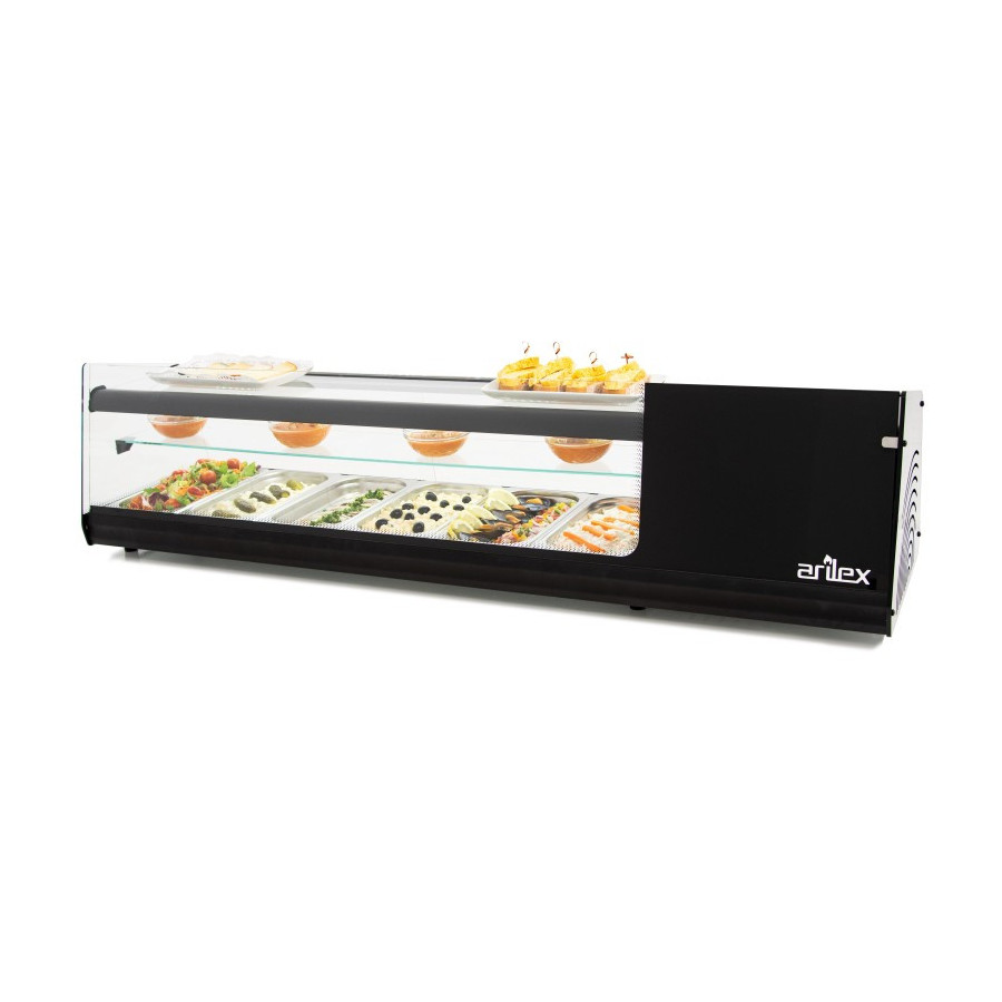 Arilex 6VTG-NE TRIPLE | Vitrina refrigerada de tapas