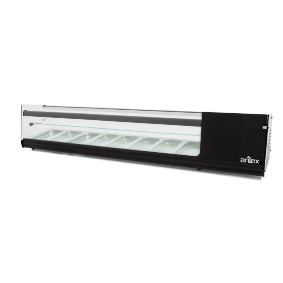 Arilex 8VTG-NE TRIPLE Vitrina refrigerada de tapas