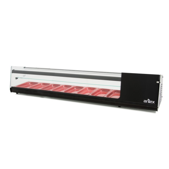 Arilex 8VTG-NE TRIPLE Vitrina refrigerada de tapas
