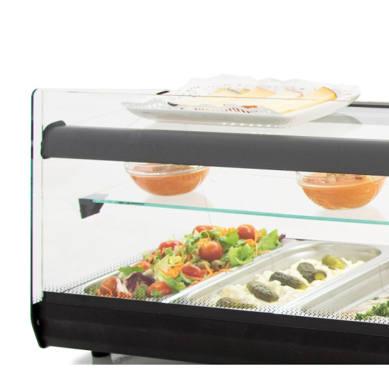 Arilex 6VTL-NE TRIPLE | Vitrina refrigerada de tapas