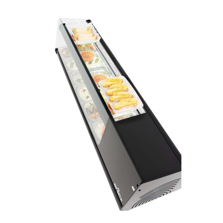 Arilex 6VTL-NE TRIPLE | Vitrina refrigerada de tapas