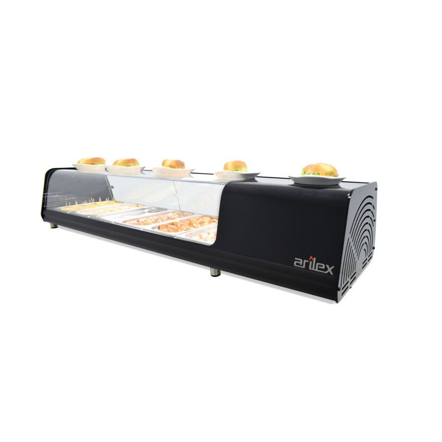 Arilex 4VTG VISION Vitrina refrigerada de tapas