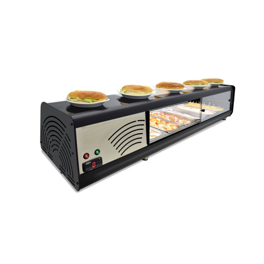 Arilex 8VTG VISION | Vitrina refrigerada de tapas