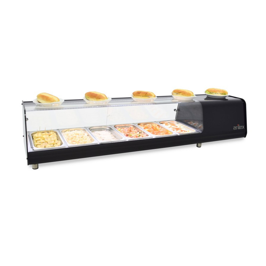 Vitrina refrigerada tapas Arilex 4VTL VISION