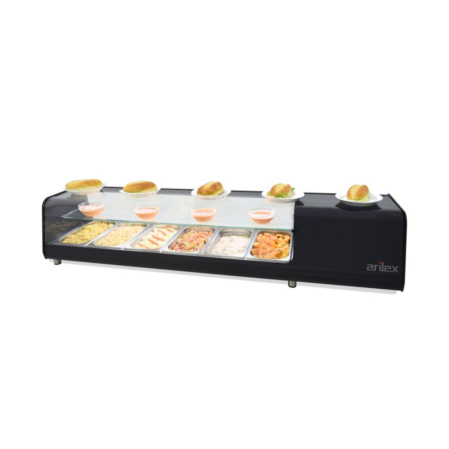 Arilex 8VTL VISION DOBLE | Vitrina refrigerada de tapas
