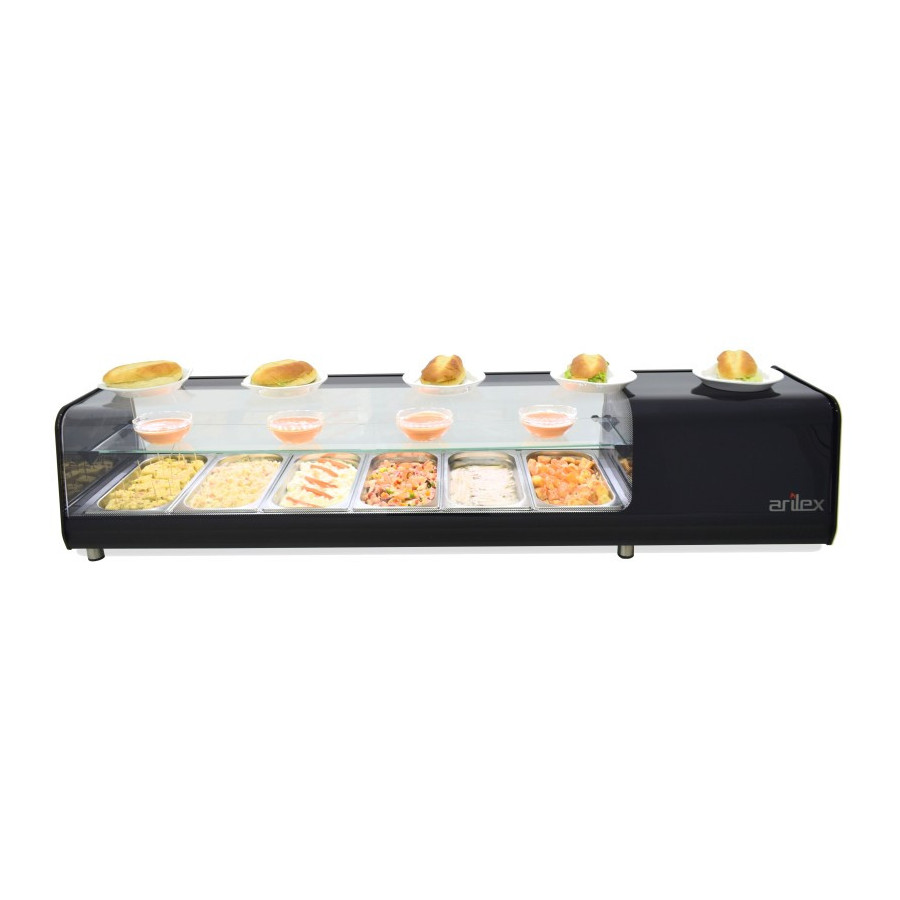 Arilex 8VTL VISION DOBLE | Vitrina refrigerada de tapas