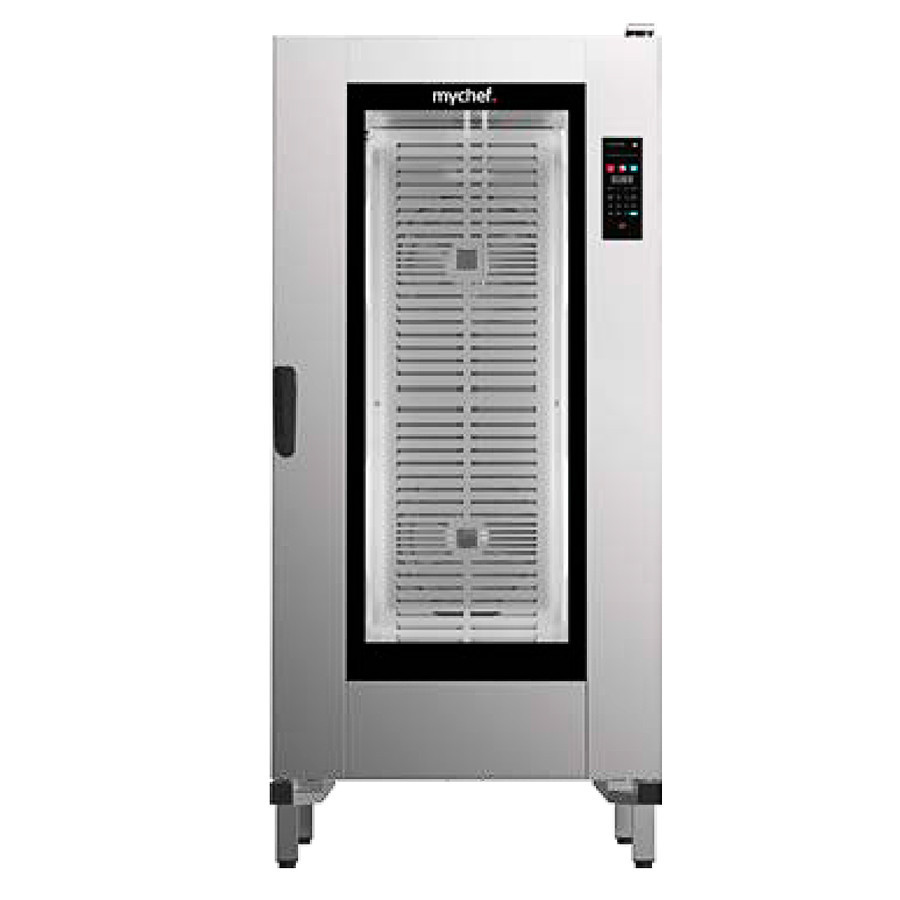 Horno Combinado a Gas Mychef COOK MAX MASTER | 20 Bandejas | Carro