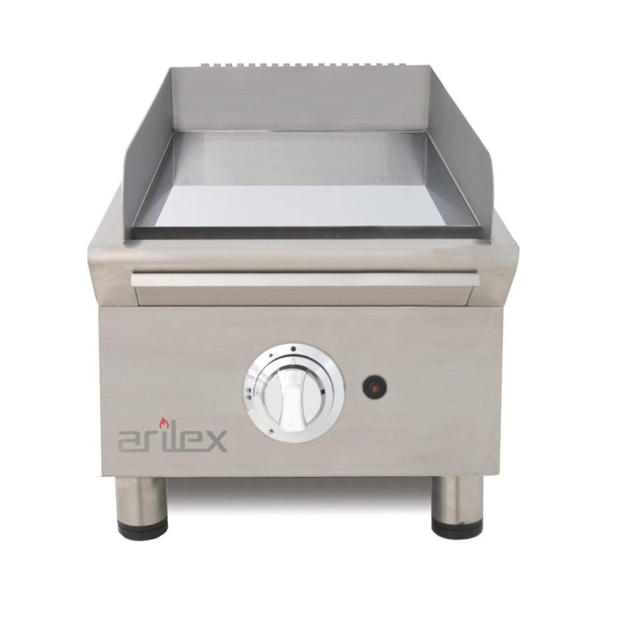 Frytop a gas Arilex 40FRYGCN | Cromo duro 15 mm
