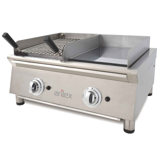 Arilex 70FRYGCBN Frytop y barbacoa a gas