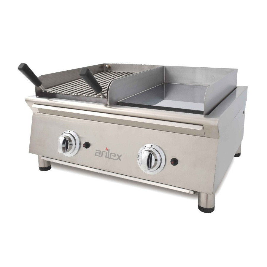 Arilex 70FRYGCBN Frytop y barbacoa a gas