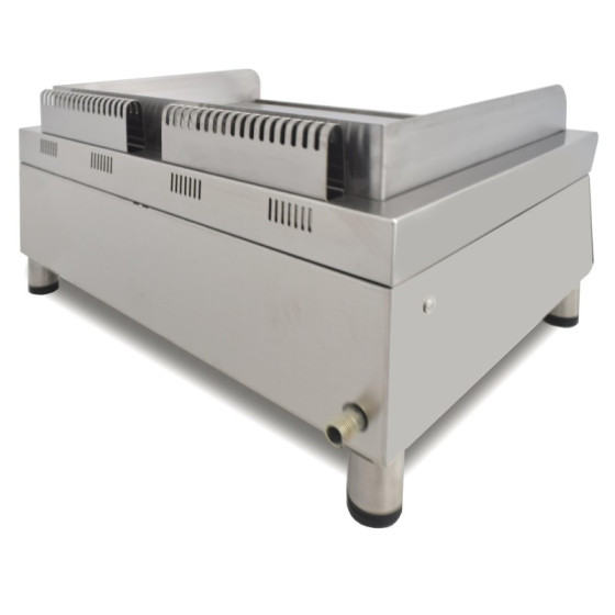 Frytop a gas Arilex 70FRYGRN | Placa 15 mm