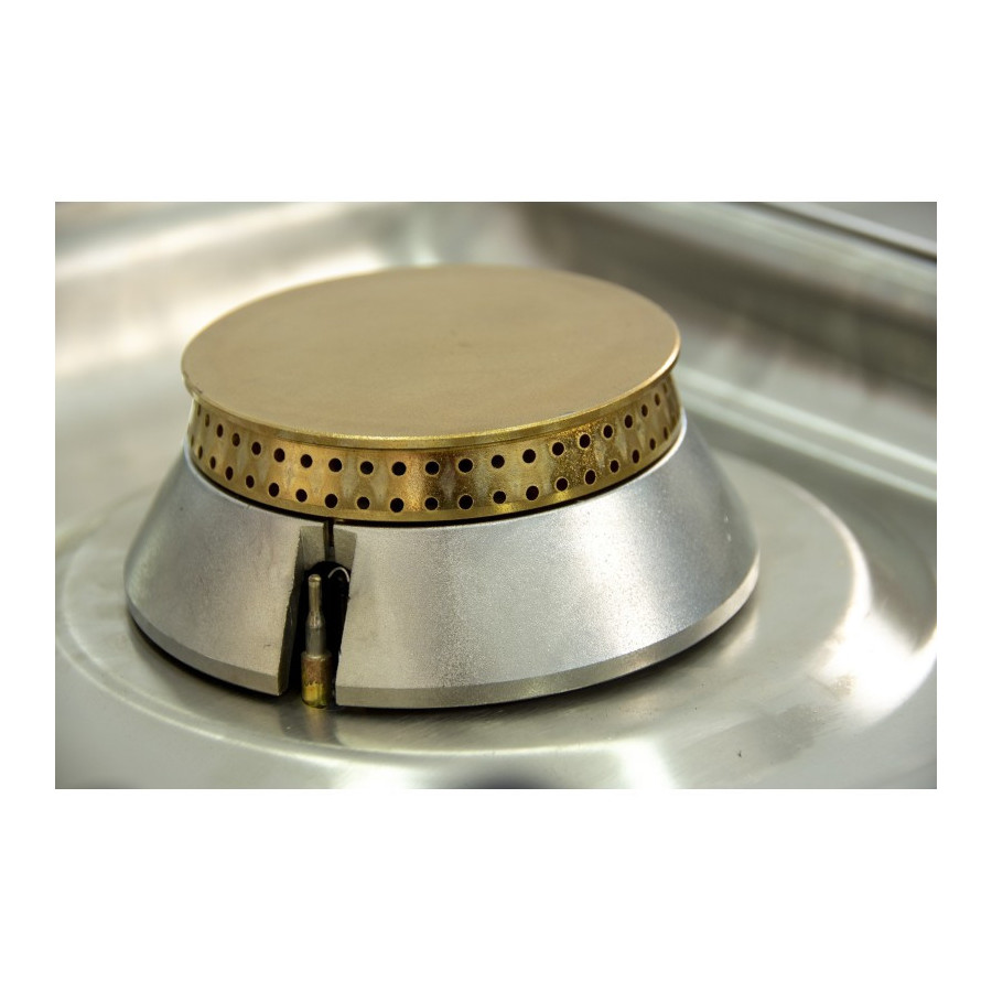 Arilex 120CG70H Cocina a gas 6 fuegos con horno