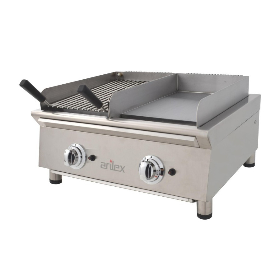 Arilex 70FRYGRBN Frytop a gas con barbacoa 11 kW