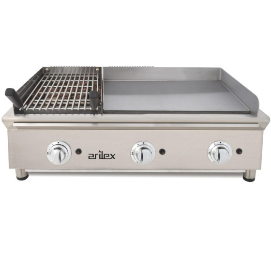 Arilex Frytops a gas + barbacoa 100FRYGRBN