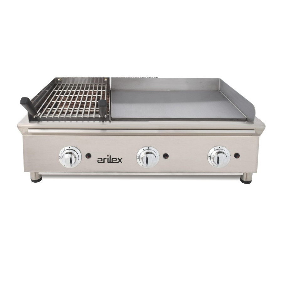 Arilex Frytops a gas + barbacoa 100FRYGRBN
