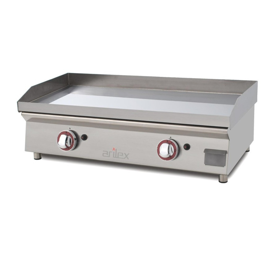 Plancha a gas Arilex 80PGCN con cromo duro