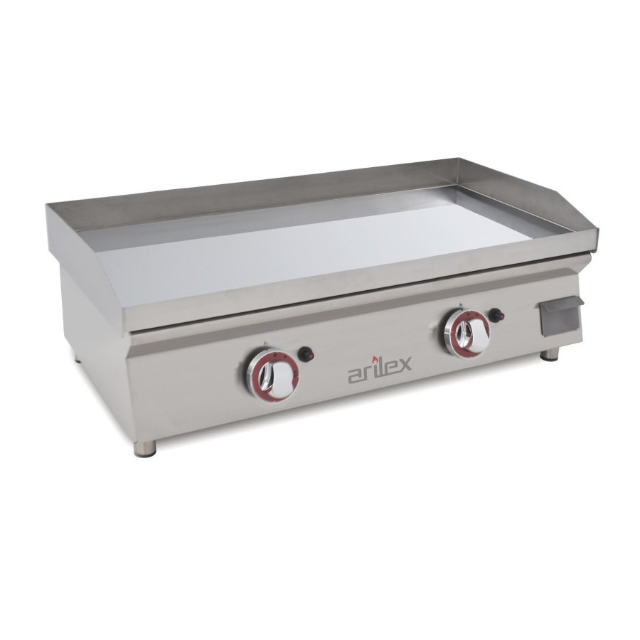 Plancha a gas Arilex 80PGCN con cromo duro