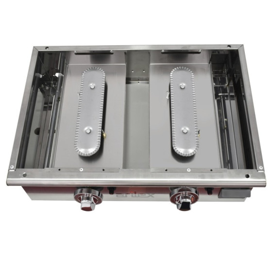 Plancha a gas Arilex 60PGLN | 6 mm