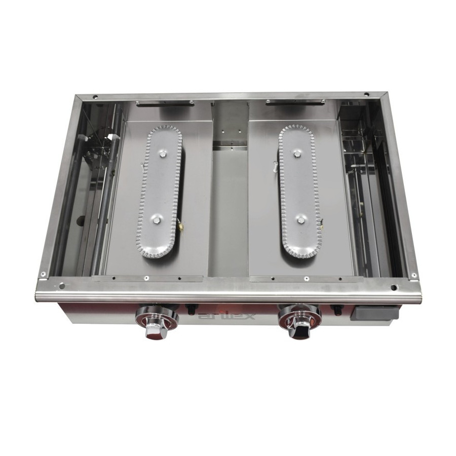 Plancha a gas Arilex 60PGLN | 6 mm