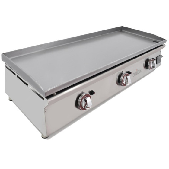 Plancha a gas Arilex 100PGLN de acero laminado