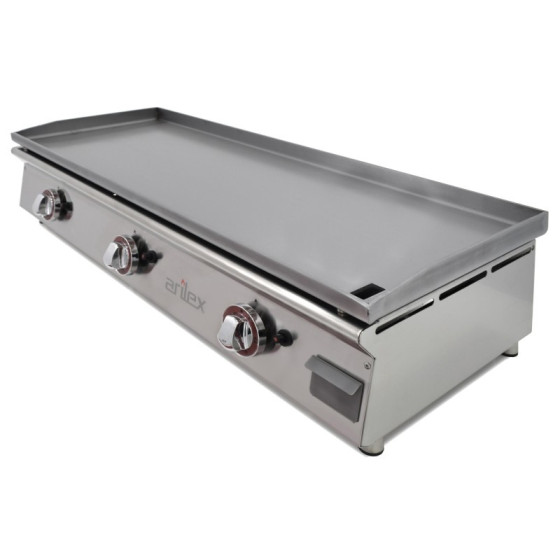 Plancha a gas Arilex 100PGLN de acero laminado