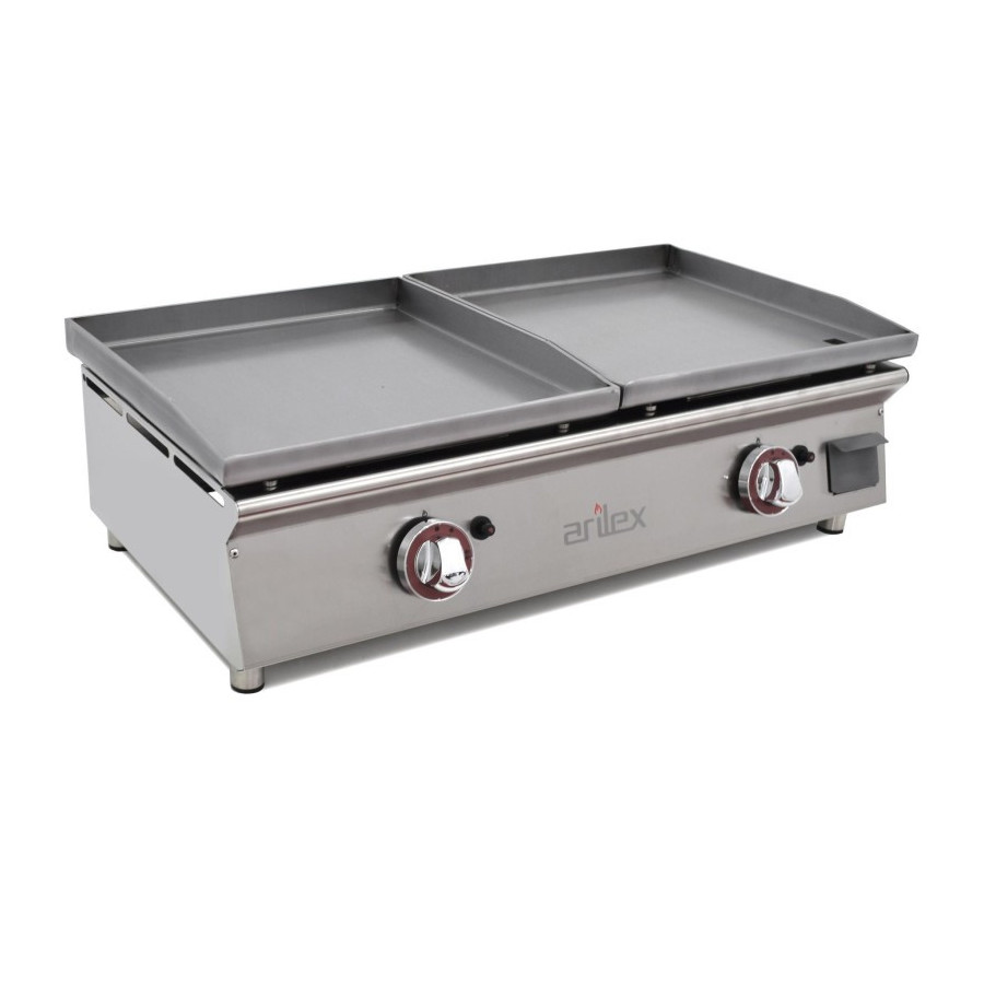 Plancha a gas Arilex 4040PGLLN DUO