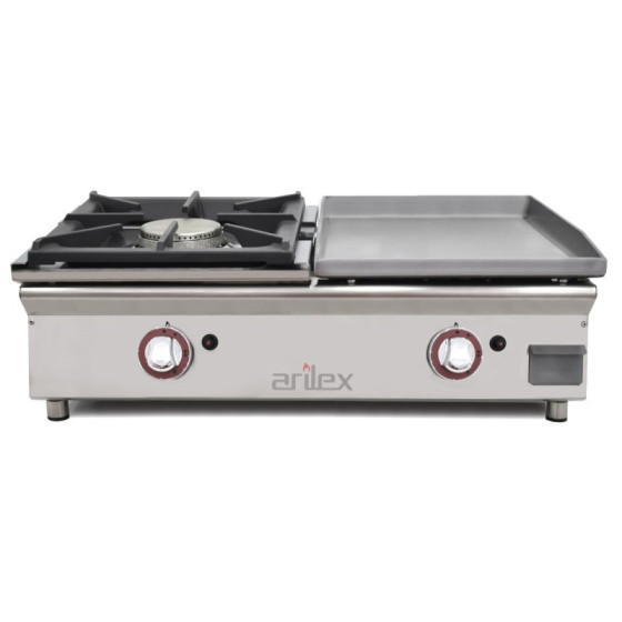 Arilex 80PGLFN: plancha a gas con fogón