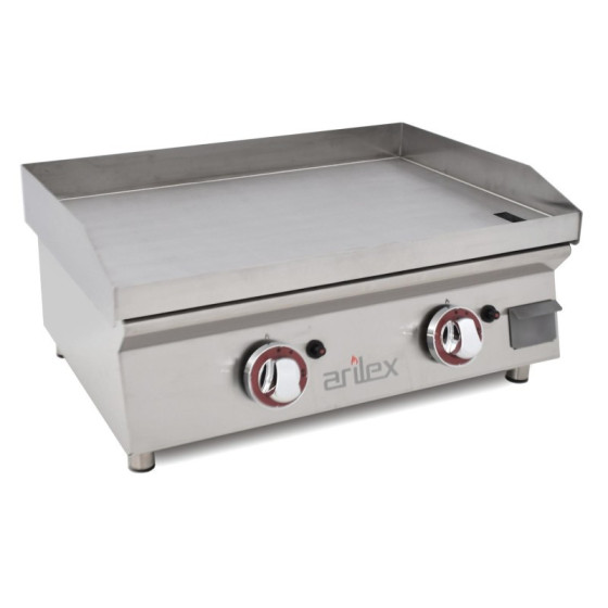 Plancha a gas Arilex 60PGRN de acero rectificado