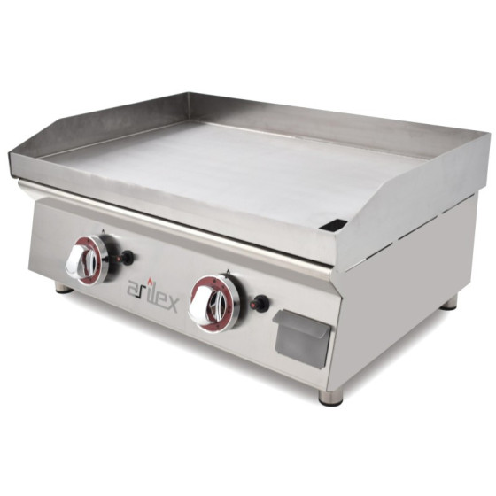 Plancha a gas Arilex 60PGRN de acero rectificado