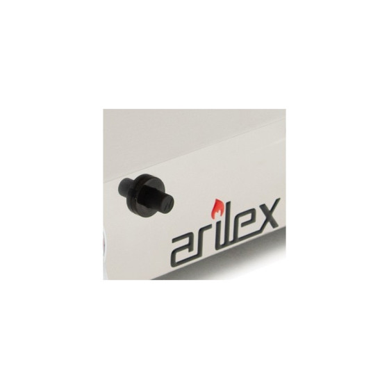 Arilex Frytop a gas 35FRYGR | Acero rectificado 15 mm