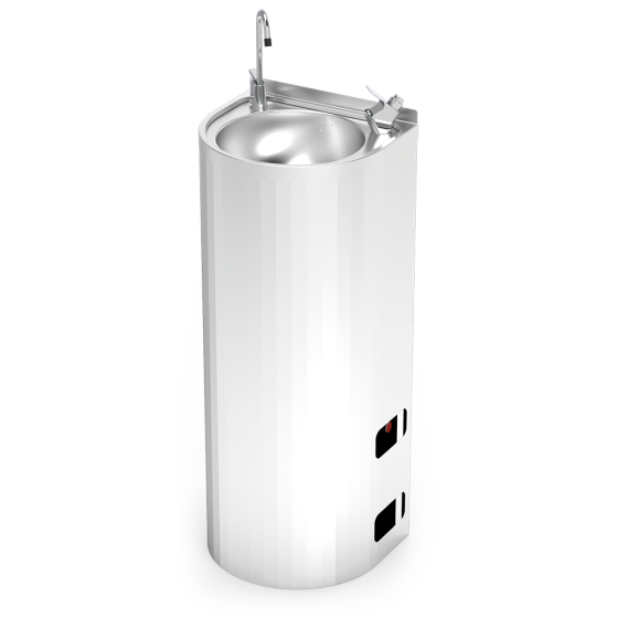 Fricosmos Fuente de columna de agua fría inoxidable Light-M