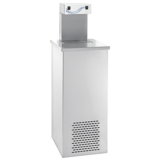 Fricosmos dispensador doble de agua fría para 2 botellas