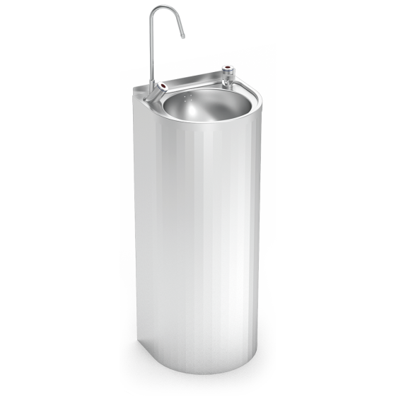 Fricosmos Fuente de agua de columna electrónica sin contacto