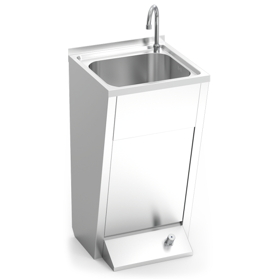Fricosmos Lavamanos Registrable con Pedestal y Pulsador