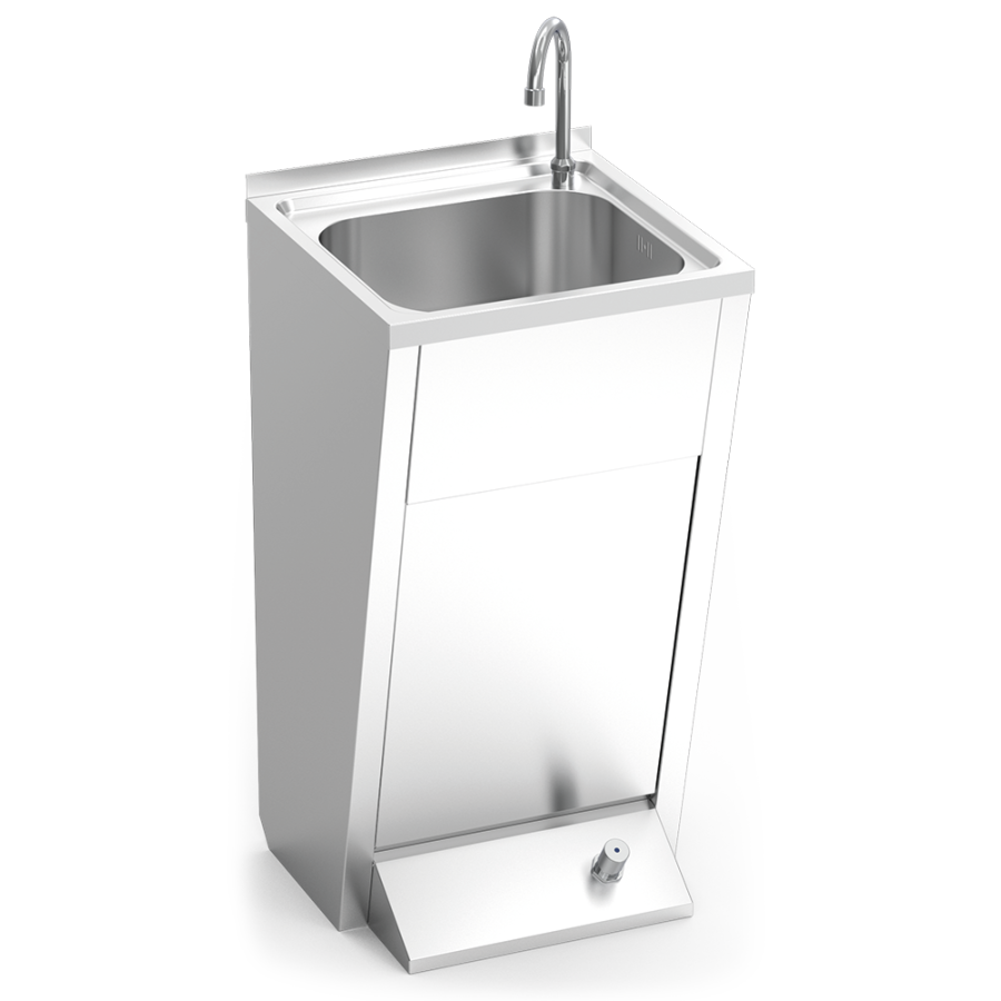 Fricosmos Lavamanos Registrable con Pedestal y Pulsador