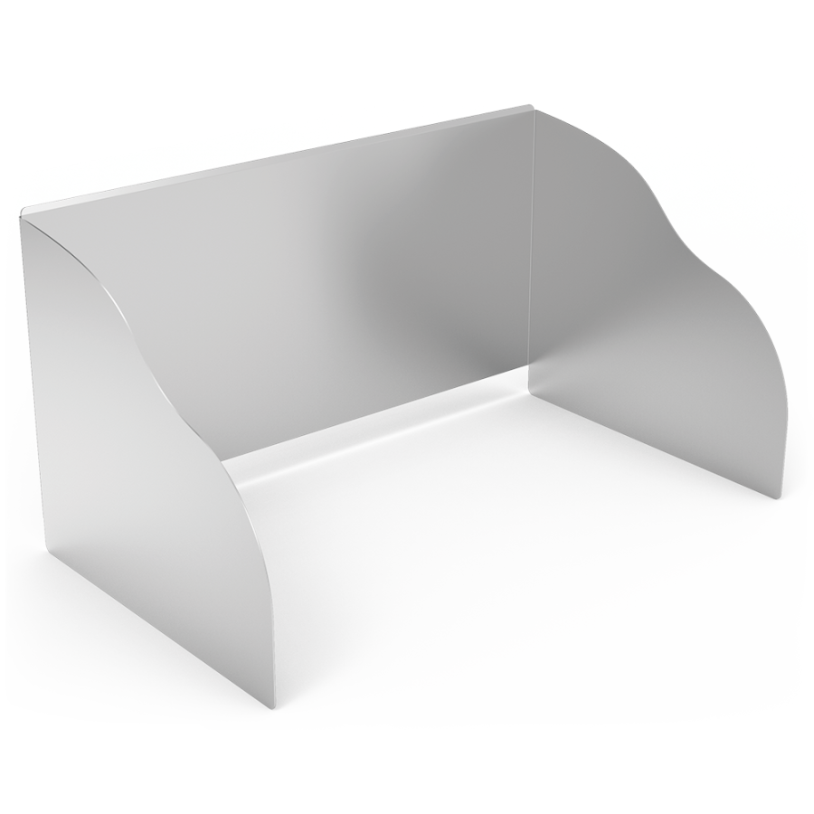 Fricosmos Peto inox envolvente anti salpicaduras 450x450 mm