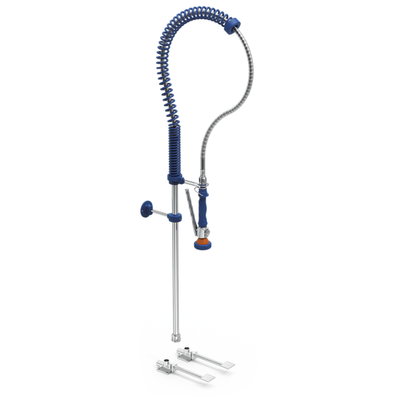 Fricosmos - Grifo ducha Basic sobremesa con doble pedal
