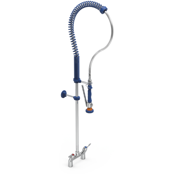 Fricosmos - Grifo ducha doble entrada Serie LV 450x1200 mm
